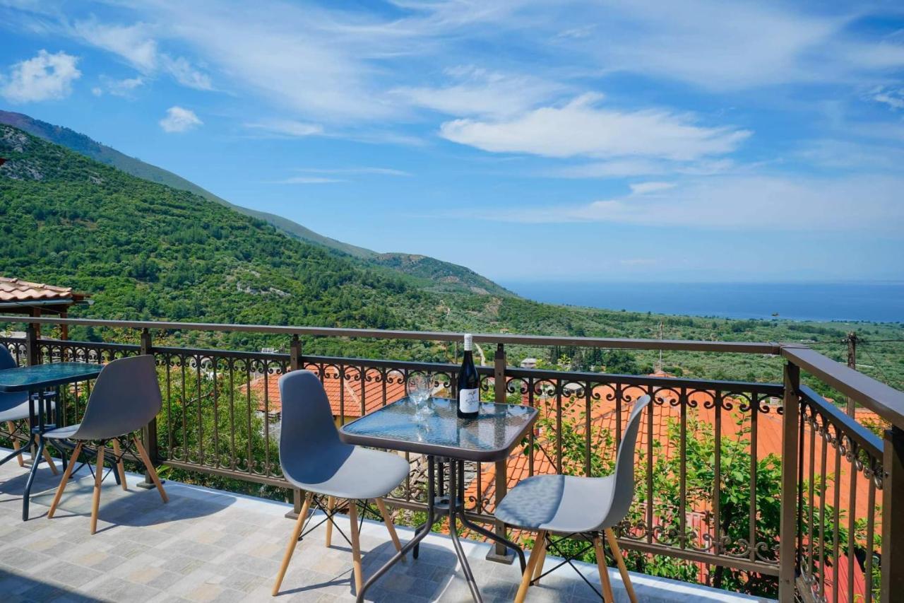 Apanemia Inn Kallirákhi Dış mekan fotoğraf
