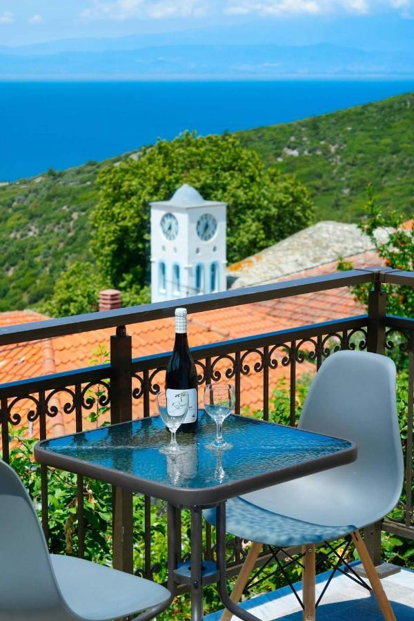 Apanemia Inn Kallirákhi Dış mekan fotoğraf